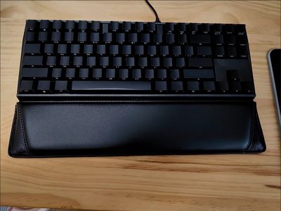 Artificial Leather Wrist Rest Pad For Keyboard_img_3