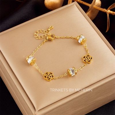 Golden rose bracelet premium_img_0