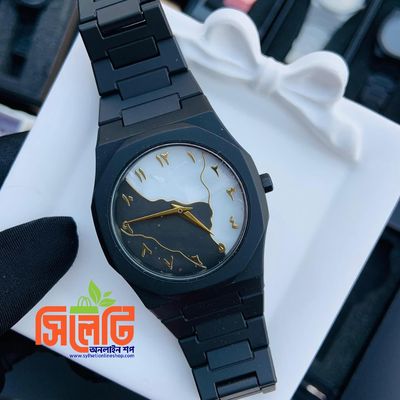 Aura watch 2025 New Arabic Aura Watch Black Modern Creative Design (Chain cutter + Box free)_img_1