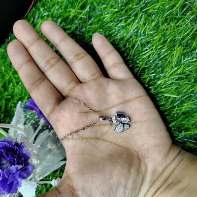 Fantasy Colorful Acrylic Butterfly Pendant Necklace For Womens_img_1