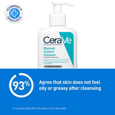 CeraVe Blemish Control Cleanser with 2% Salicylic Acid & Niacinamide for Acne Prone Skin (236ml)_img_1