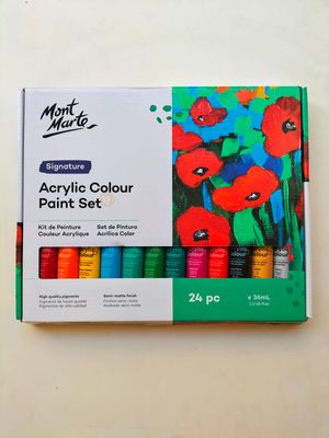 Mont Marte Acrylic Paints  24pc x36 ML_img_0