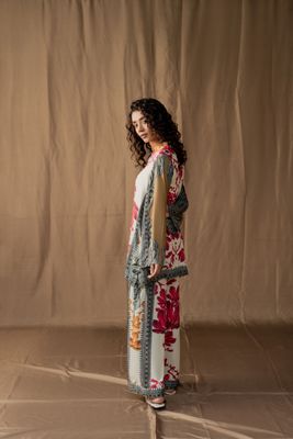 2Pis Co-ord Digital Floral Printed_img_3