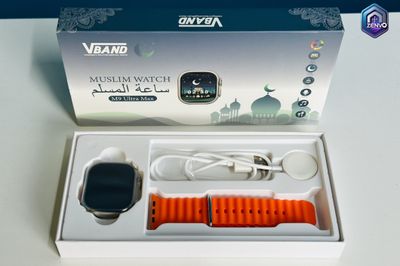 Muslim Smartwatch M9 Ultra Max – Orange Color_img_0