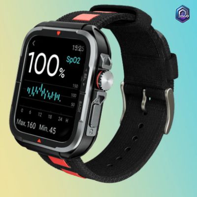 Udfine Watch GT Smartwatch – Black Color_img_0