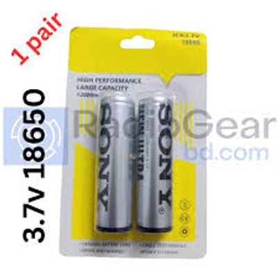(CODE-08) SONY ICR 3.7V HIGH QUALITY LITHIUM ION BATTERY 2 PIECE  (1 PACK)._img_0