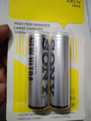 (CODE-08) SONY ICR 3.7V HIGH QUALITY LITHIUM ION BATTERY 2 PIECE  (1 PACK)._img_4