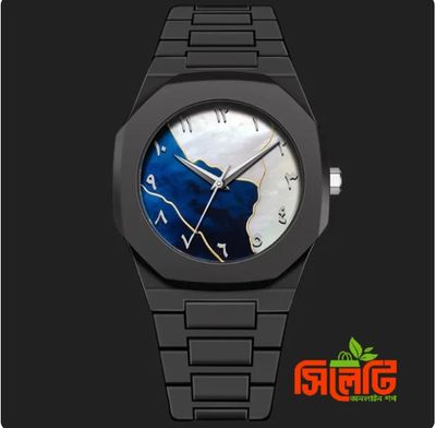 Aura watch 2025 New Arabic Aura Watch Black Modern Creative Design (Chain cutter + Box free)_img_2