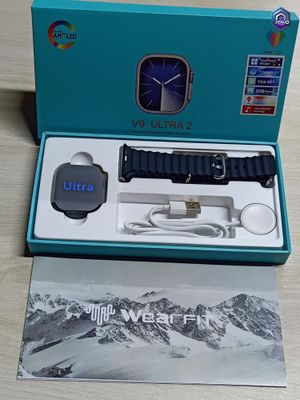 V9 Ultra 2 Smartwatch – Black Color_img_1