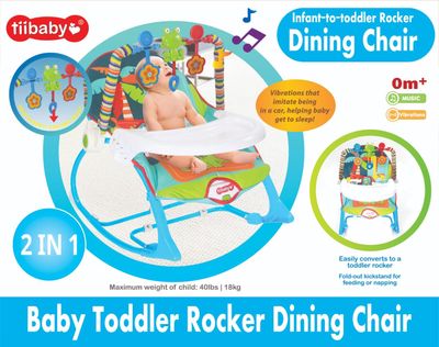 Ti Baby Toddler Rocker Dining Chair – 3-in-1 Baby Dining Rocker_img_1