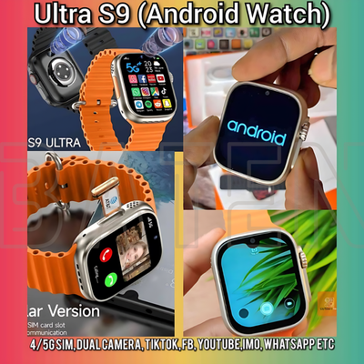 Ultra S9 5G Android Dual Camera Sim Supported Smart Watch_img_1