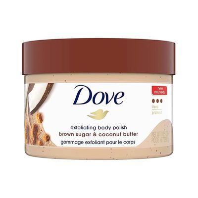 DOVE Exfoliating Body Polish Brown Sugar & Coconut Butter – 298gm_img_0
