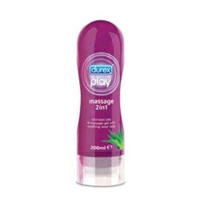 Durex Massage 2 in 1 Aloe Vera Gel - 200ml_img_0
