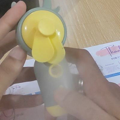 Portable Cartoon Hand Held Water Spray USB Cooling Fan | Multi-color_img_1