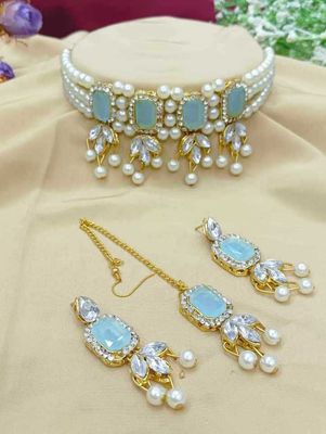 Indian Chokar Necklace Set_img_2