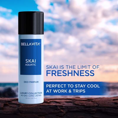 SKAI Aquatic Unisex Deodorant - 150ml_img_1
