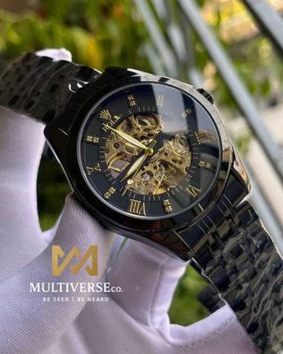 ROLEX Skeleton Auto Full Black (AA)_img_0