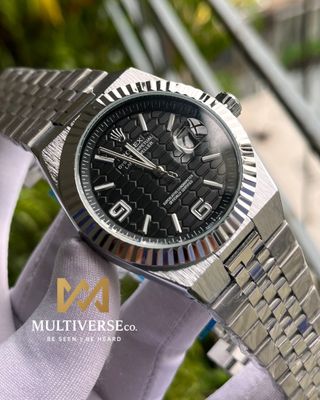 ROLEX LAND DWELLER SILVER BLACK (AA)_img_0