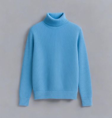 Premium Ribbed Turtleneck Sweater