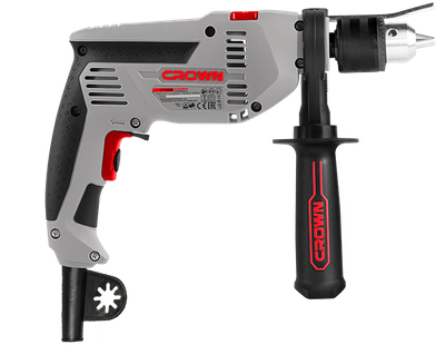 Crown 600w Impact Drill 13mm (1/2") Model: CT10128_img_2