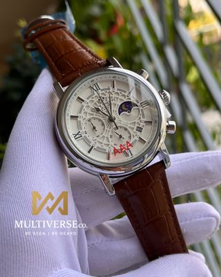 PP SPIDER DIAL TWO TONE BROWN BELT (AA)_img_0