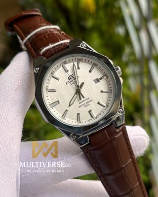 EDIFICE BROWN BELT WHITE DAIL (AA)_img_0