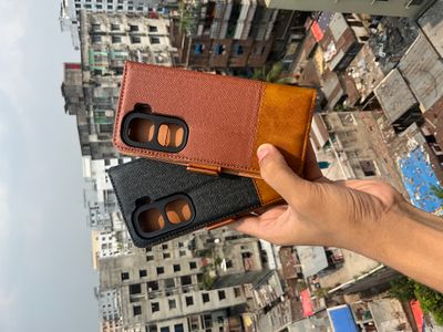 IQOO Neo10 invisible bracket portable magnetic card protection leather case with card holder_img_0