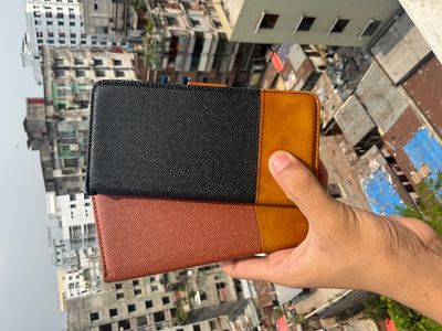 IQOO Neo10 invisible bracket portable magnetic card protection leather case with card holder_img_1