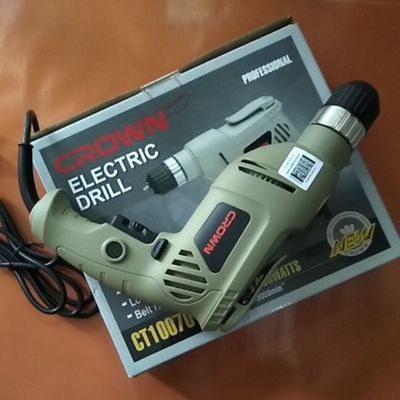 Crown 400w Electric Drill 10mm (3/8") Model: CT10070_img_3