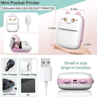 "Cute Bear Portable Thermal Printer"_img_2