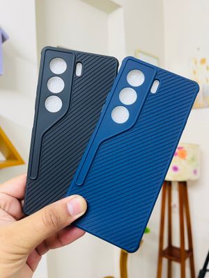 Tecno Camon 40 Pro Strip Silicone Phone Back Cover_img_3