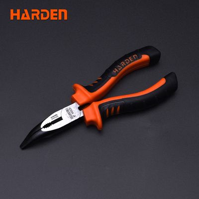 HARDEN 6" Pro Bent Nose Plier Chrome Vanadium Steel 560231_img_1