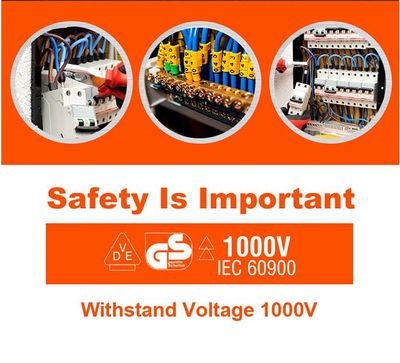 HARDEN Insulated VDE Long Nose Plier (6 inch | 8 inch) 1000V; Model: 800106 | 800108_img_2