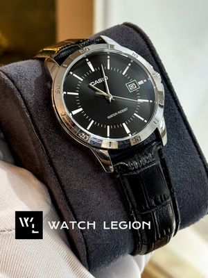 CASIO BLACK BELT ANALOG WATCH | MTP-V004L-1AUDF_img_1