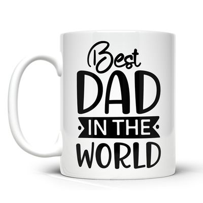 Best Dad in The World Best Gift For Dad, Father Day Gift, Ceramic Coffee Mug_img_1