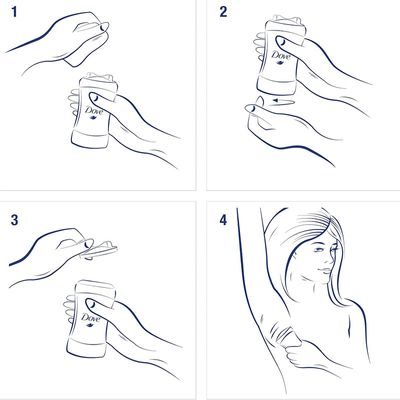 Dove Original Anti-Perspirant Deodorant ¼ moisturising cream with 100% natural caring oil Stick for 48-hour odour protection 40 ml_img_1