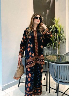 2Pis Co-ord Digital Floral Printed_img_0