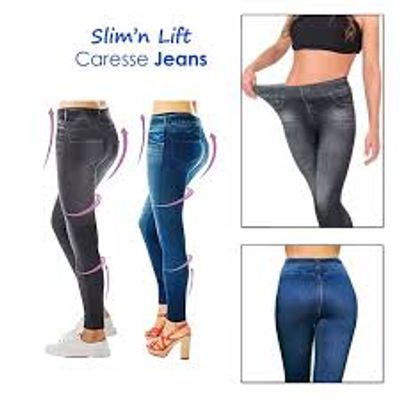 Versatile -Slim N Lift Caresse Jeans Free Size for All Women Skinny Jeggings Shapewear Slimming Body Shaper- Avant-garde_img_2