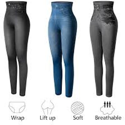 Versatile -Slim N Lift Caresse Jeans Free Size for All Women Skinny Jeggings Shapewear Slimming Body Shaper- Avant-garde_img_4