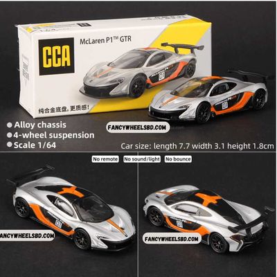 CCA 1:64 McLaren P1 GTR Diecast Model Car_img_0
