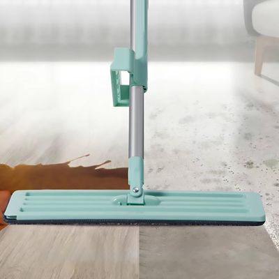 Floor Cleaning 360 Degree Rotation Flat Mop - Blue_img_1