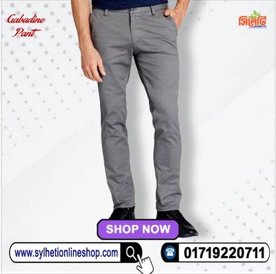 Men's Gabardine Pant (Ash Color)_img_0