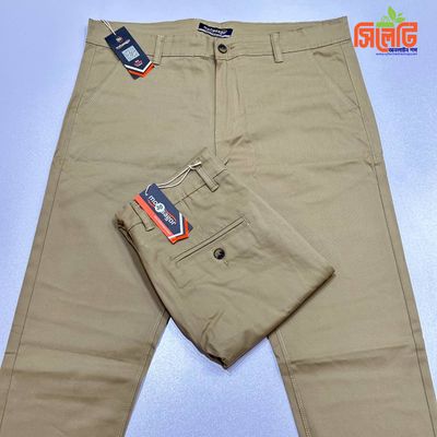 Men's Gabardine Pant- Biskuit Colour_img_2