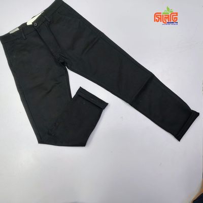 Men's Gabardine Pant (Black Color)_img_2