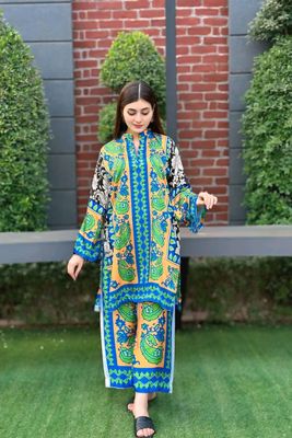 2Pis Co-ord Digital Floral Printed_img_0