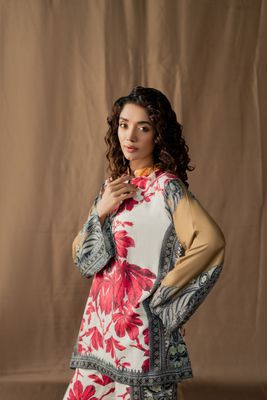 2Pis Co-ord Digital Floral Printed_img_4