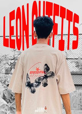 [ PREMIUM EDITON ] Men’s Oversized Heavyweight Drop Shoulder T-Shirt in Cream_img_0