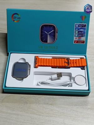 V9 Ultra 2 Smartwatch – Orange Color_img_1