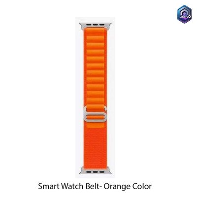 Series 8 Smartwatch Replacement Nylon Strap – Orange Color_img_0