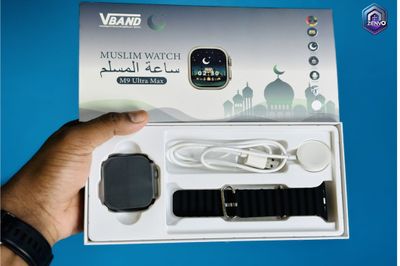 Muslim Smartwatch M9 Ultra Max – Black Color_img_1